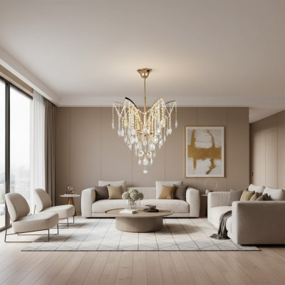 Lampadario Lampada Luci Lampade 55x80 Luce Arredamento Design Lampada a Soffitto