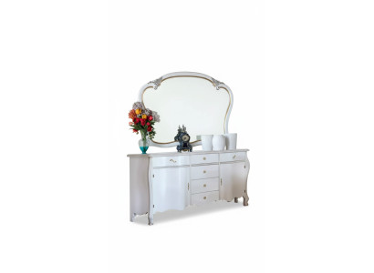 Mobile con specchio credenza mobile in legno design mobili stile comò