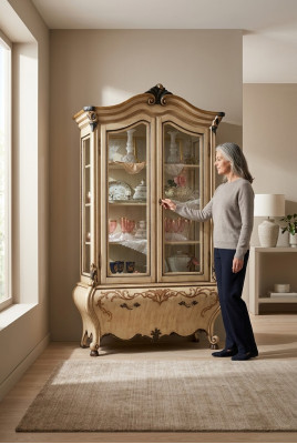 Vetrina credenza armadi design mobili italiani armadio di lusso scaffale