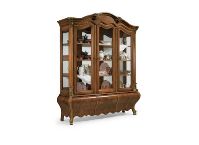 Vetrina in legno di lusso credenza Design Armadi marrone Mobili italiani.