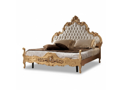 Letto imbottitura Design di lusso doppio Chesterfield 180x200 Letti dell'hotel