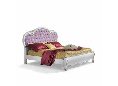 Imbottitura del letto Design Letti d'hotel Chesterfield doppi di lusso Mobili in legno Letto