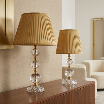 Lampada da tavolo in cristallo classico lampadario in cristallo Lampada elegante Nuova