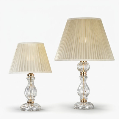 Lampada da tavolo classica bianca in stile antico luce da terra illuminazione soggiorno