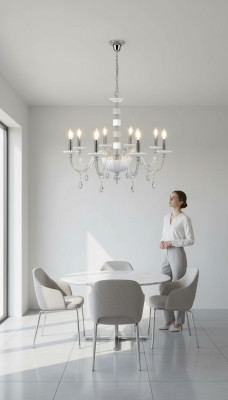 Cristallo lampadario lampadario lampadario lampada a sospensione lampada da soffitto lampada