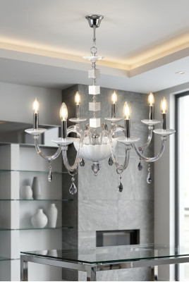 Cristallo lampadario lampadario lampadario lampada a sospensione lampada da soffitto lampada