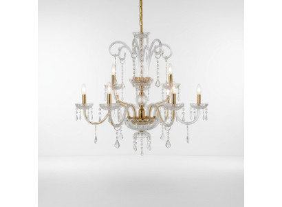 Lampadario Lampada a sospensione Lampade Illuminazione Lampadario oro Lampada