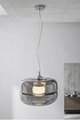 Lampadario a sospensione grigio Lampadario a pendolo Lampadari Lampade Lampade da soffitto