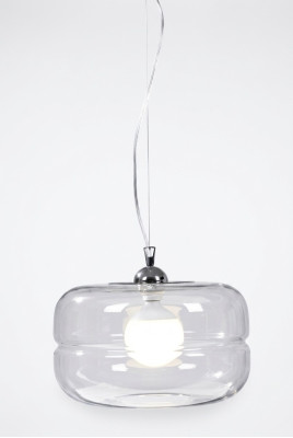 Lampadario moderno trasparente a sospensione lampadario a soffitto Lüster design.