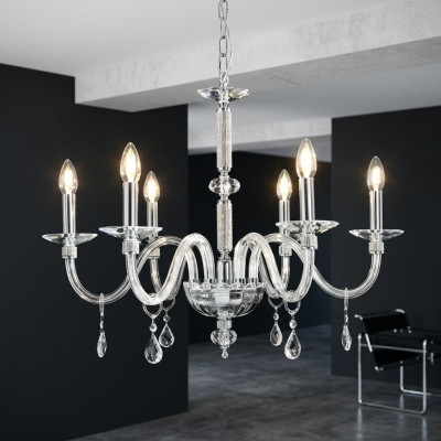 Cristallo lampadario lampadario a pendente a soffitto a soffitto