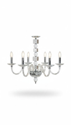 Cristallo lampadario bianco lampadario lampadario lampadario