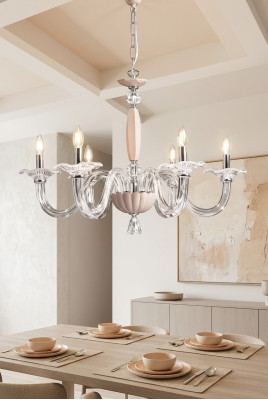 Cristallo lampadario a sospensione classico lusso lampadario a soffitto