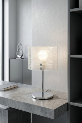 Lampada da tavolo moderna con candelabro in cristallo luce lampada da soggiorno