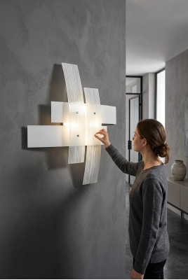 Applique lampada da designer luce bianca applique lampadario da parete lampada da parete design lampada