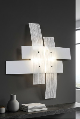 Applique lampada da designer luce bianca applique lampadario da parete lampada da parete design lampada