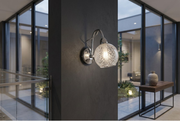 Lustro a parete in argento Lampadario classico Lampada a sospensione di lusso Lampada da designer
