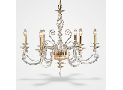 Plafoniera di lusso lampadario di cristallo lampada lampadario sospeso lampada