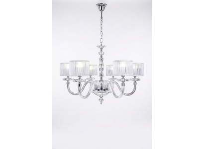 Plafoniera lampadario lampadario lampadario in vetro bianco lampade stile antico.