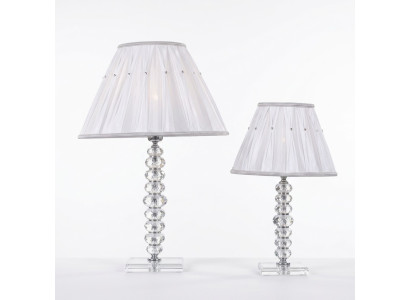Lampada da tavolo, lampada da tavolo bianca, lampadario in cristallo, lampade moderne nuove