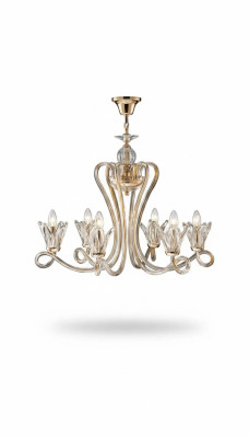 Lussuoso lampadario a cristalli Lampada a sospensione Lampadario Lampada da soffitto