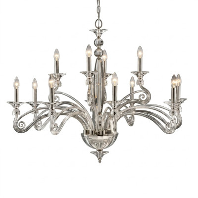 Lampadario a soffitto di lusso in cristallo avec pendente