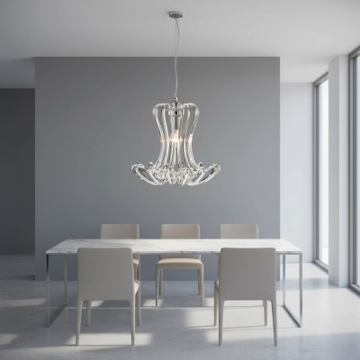 Lampada in cristallo lusso lampadario elegante lampada a soffitto lussuosa lampada a soffitto lüster lampada