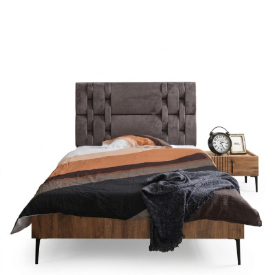 Camera da letto di lusso Comodino Letti Letto 2 pezzi Set completo Design Arredamento