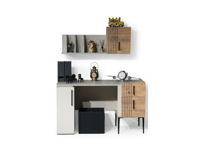 Mobili per ufficio eleganti set completo Scaffale Scrivania Legno Qualità superiore nuovo