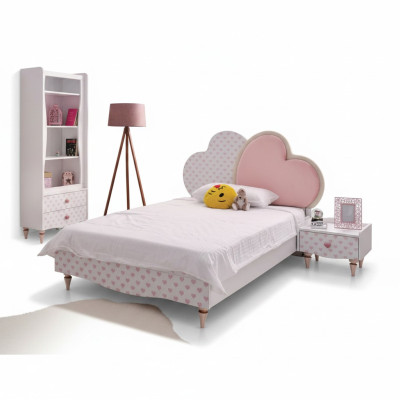 Letti di lusso Letto per bambini Camera dei bambini Letto per bambini Mobili in legno Bianco Nuovo