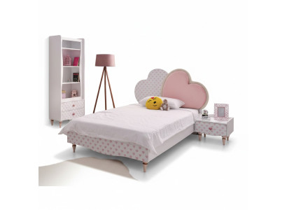 Letti di lusso Letto per bambini Camera dei bambini Letto per bambini Mobili in legno Bianco Nuovo