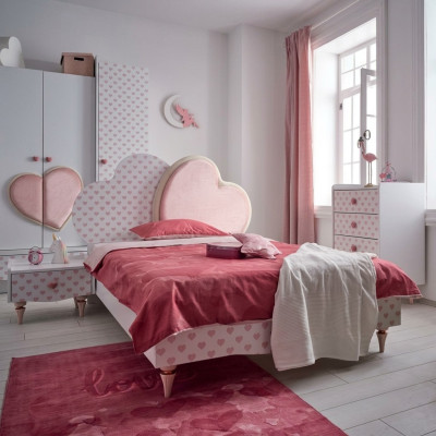 Moderne letti letto per bambini camera da letto letto mobili per bambini in legno bianco nuovo