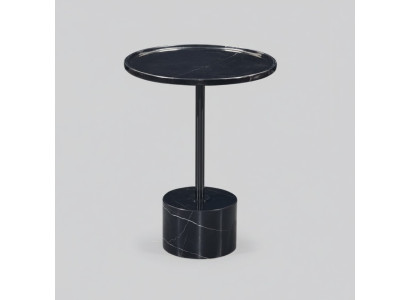 Elegante tavolino nero da salotto comodino comò tavoli