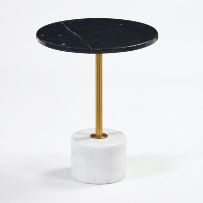 Marmo elegante tavolino di design lussuoso tavolini da salotto rotondi moderni