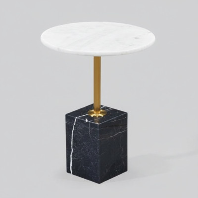 Tavolino moderno di alta qualità rotondo elegante tavolino da appendere lussuoso