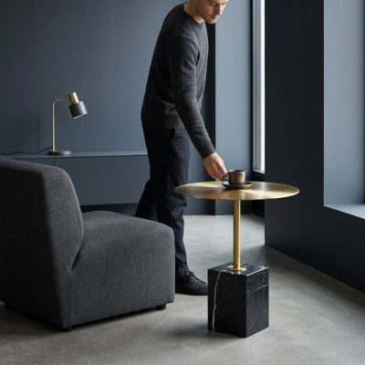 Tavolini da salotto design Tavolini da caffè di lusso in metallo Mobili da tavolo