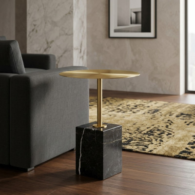 Tavolini da salotto design Tavolini da caffè di lusso in metallo Mobili da tavolo
