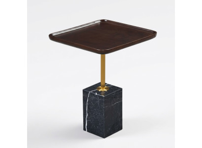 Tavolino moderno, tavolo quadrato, tavolino da salotto, tavolino da caffè di lusso.