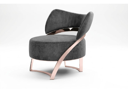 Poltrona Design Divano Relax Tessuto Lounge Lusso Club TV Sedia Imbottita