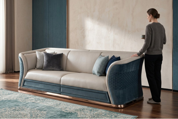 Similpelle divani Composizione arredamento Design moderno Divani Divano 2 posti