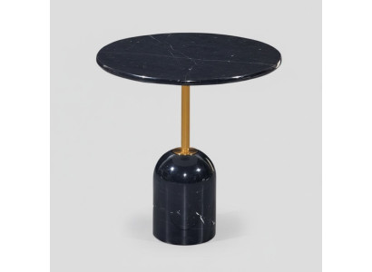 Tavolino da salotto nero Tavoli da soggiorno Design moderno rotondo Tavolo console
