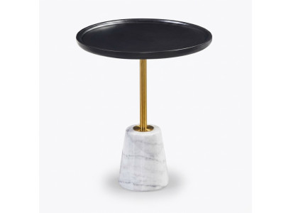 Tavolino da salotto moderno in bianco e nero