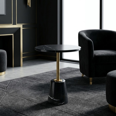 Tavolino da salotto design di lusso Tavolo da caffè Tavolini aggiuntivi Salotto Rotondo
