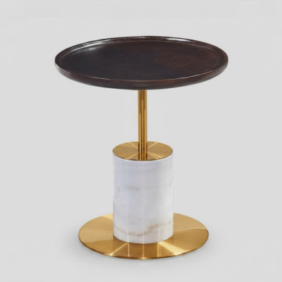 Designer Tavolino da caffè bianco Tavolino da salotto di lusso Mobili eleganti Tavolo