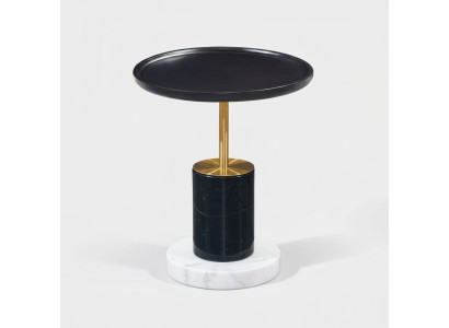 Tavolino da caffè rotondo di design, tavolini da appoggio di lusso, mobili da tavolo per il soggiorno.