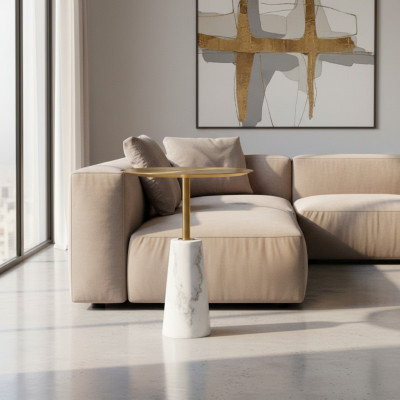 Tavolino design rotondo di alta qualità Mobili di lusso Tavolino moderno