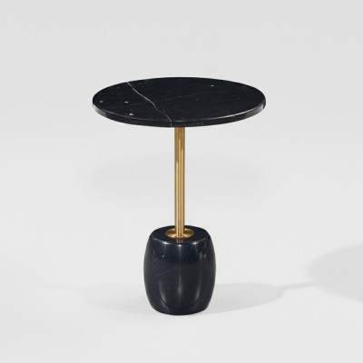 Tavolino da salotto nero lussuoso tavolino da caffè design per il soggiorno tavolini laterali.