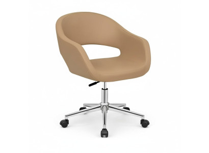 Sedia da ufficio di alta qualità e moderna Sedia da gaming Beige Sedia girevole per ufficio Nuova