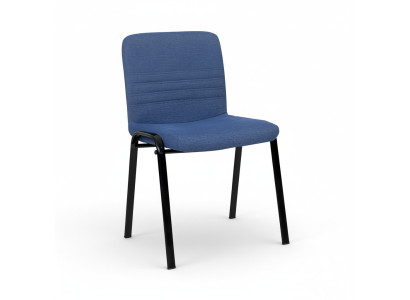 Sedia da ufficio blu Sedia da ufficio di lusso Sedia da ufficio in tessuto Sedia da designer Mobili in metallo