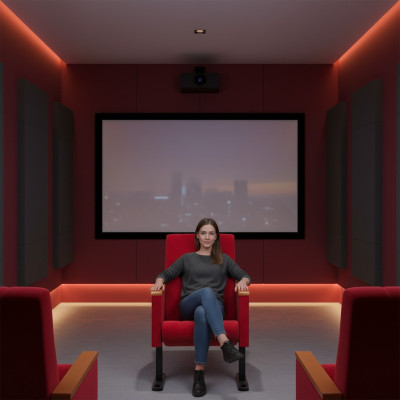 Designer Sedia Rossa di Lusso Monoposto Moderna Poltrona Tessile Mobili in Legno
