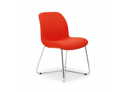 sedie di lusso arancioni design imbottite sedie mobili da ufficio nuovi mobili tessili